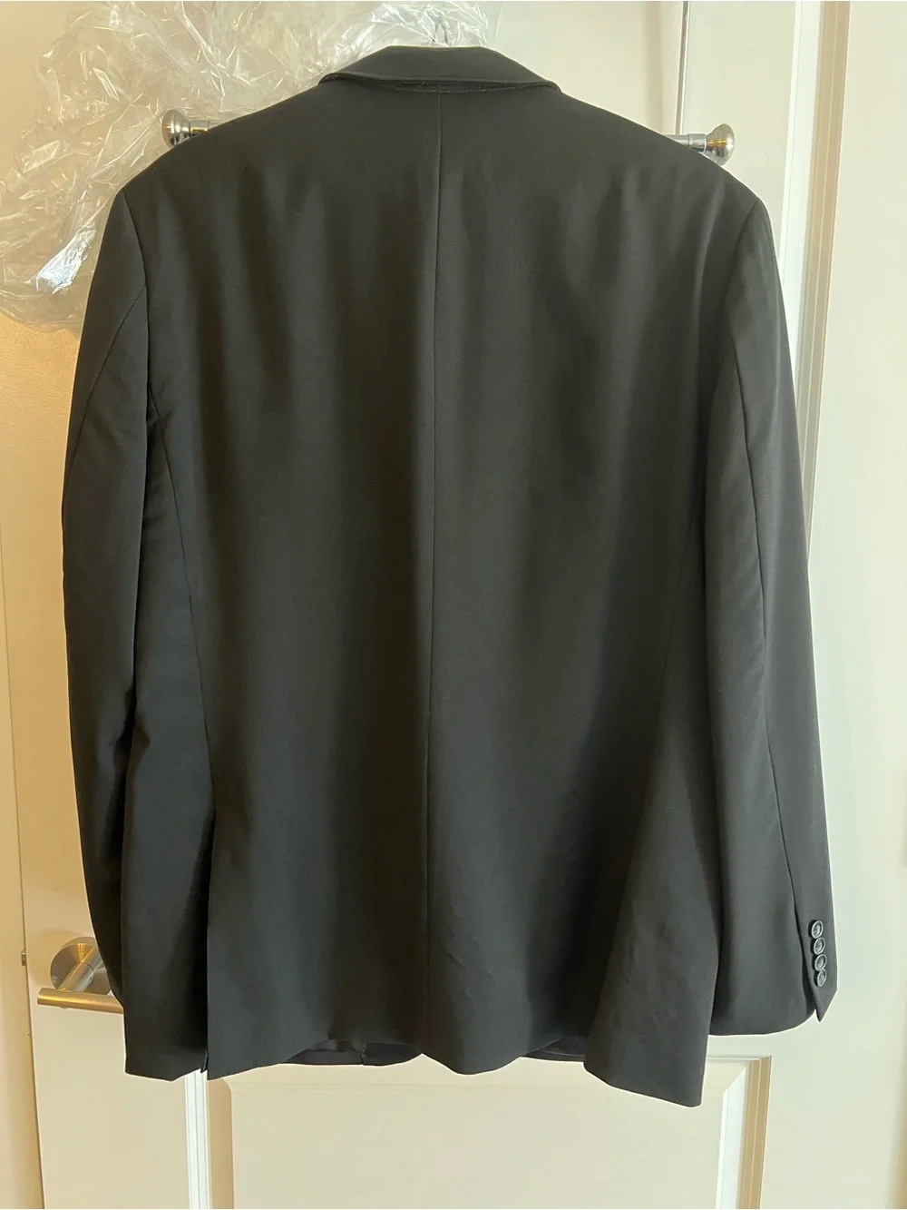 J. Crew Ludlow Slim-fit Black Tuxedo Jacket in Italian Wool